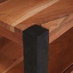 vidaXL Meubles et étagères de rangement pour médias avec tiroir Marron