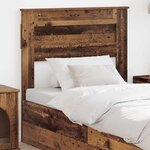 vidaXL Tête de lit Bois Ancien 90 cm Bois d'ingénierie