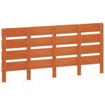 vidaXL Tête de lit cire marron 180 cm bois massif de pin