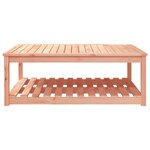 vidaXL Table de jardin 121x82 5x45 cm bois massif de douglas