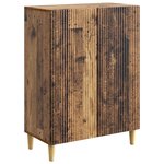 vidaXL Buffet Bois ancien 66 x 34 5 x 90 cm Bois d'ingénierie