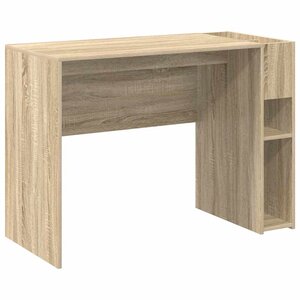 vidaXL Bureau Chêne Sonoma 109 x 50 x 78 cm Bois d'ingénierie