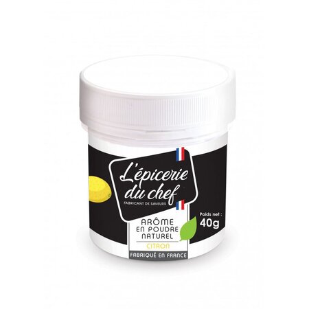 Arôme alimentaire naturel en poudre de Citron 40 g