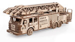 Maquette 3D en Bois Puzzle Camion de Pompier