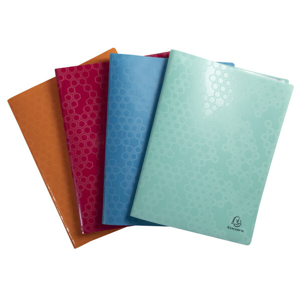 Protège-documents en polypropylène rigide recyclé maïa 60 vues - a4 - x 12 - exacompta