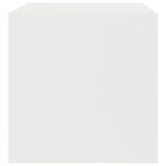 vidaXL Meuble TV Blanc 100x40x40 cm Bois d’ingénierie