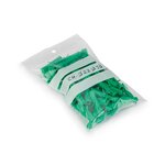 Sachet plastique zip transparent à bandes blanches 50 microns 30 x 40 cm (lot de 1000)