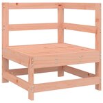 vidaXL Salon de jardin 8 Pièces bois massif sapin de douglas