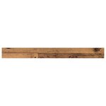 vidaXL Planche d'étagère à livres 4 Pièces Marron 100 x 40 x 1.5cm