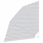 vidaXL Écran de confidentialité pour balcon Anthracite et blanc