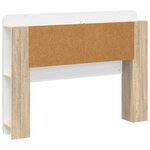 vidaXL Cabinet de Tête de Lit Chêne Sonoma Bois d’ingénierie