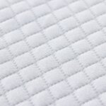 vidaXL Coussins de Matelas Blanc 90 x 190 cm
