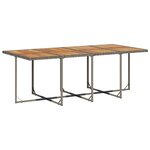 vidaXL Ensemble à manger de jardin coussins 13 Pièces gris résine tressée