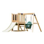 Mini Aire de jeux - Toboggan Crème - Timo