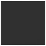 vidaXL Table de chevet Noir 30 5x30x30 cm Bois d'ingénierie