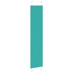 vidaXL Store plissé vert pétrole 50x200 cm largeur du tissu 49 4 cm