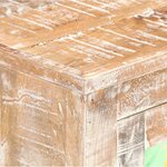 vidaXL Buffet 61x35x76 cm Bois d'acacia brut