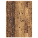 vidaXL Armoire Murale 66 x 34 5 x 90 cm Bois d'ingénierie Bois ancien