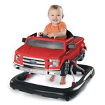 Bright Starts Trotteur bébé 3-en-1 Ford Rapid Rouge