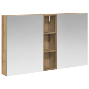 vidaXL Ensemble de Meubles de Salle de Bain 3 Pièces 120 x 14 5 x 70 cm