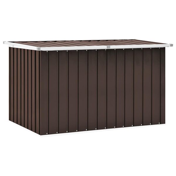 vidaXL Boîte de rangement de jardin Marron 149x99x93 cm