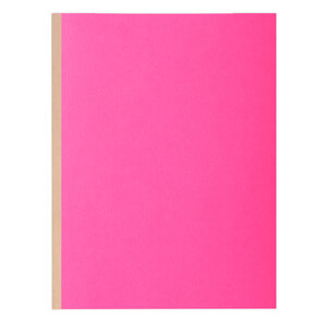 Pt 10 chem.à soufflet ROCK''S 320g rose EXACOMPTA