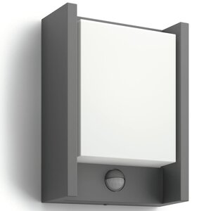 Philips - applique extérieure arbour ir ip44 led h22 cm - anthr