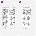 vidaXL Porte-parapluies Noir Métal Standard Motifs décoratifs