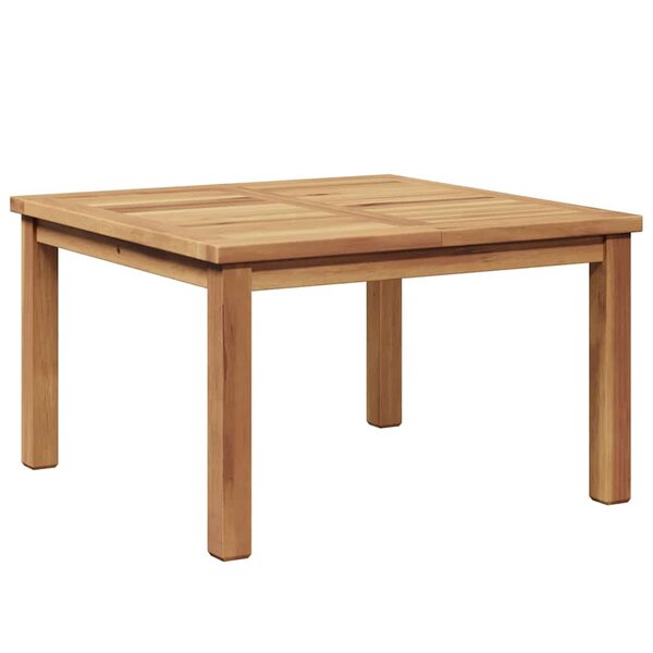 vidaXL Table basse Marron 60 x 60 x 36 cm Bois de teck solide