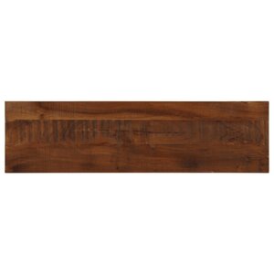 vidaXL Dessus de table 120x30x2 5cm rectangulaire bois massif récupéré