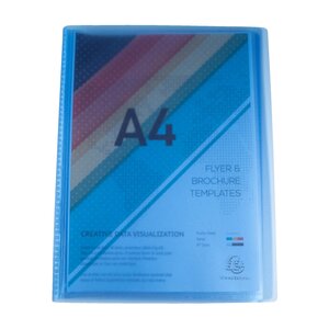 Protège-documents En Polypropylène Semi Rigide Chromaline 180 Vues - A4 - Couleurs Assorties - X 8 - Exacompta