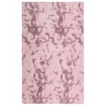 vidaXL Tapis Shaggy à poils longs NAVARRA rose poudré 80x150 cm