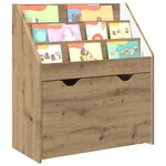 vidaXL Bibliothèque pour enfants Chêne artisanal 60 x 29 5 x 69 cm