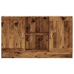 vidaXL Buffet vieux bois 120x30 5x70 cm bois d'ingénierie