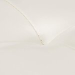 Banc banquette range chaussures ouvert synthétique support grillage métal 115 cm blanc 13_0000367