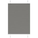 vidaXL Store plissé anthracite 100x100 cm largeur du tissu 99 4 cm