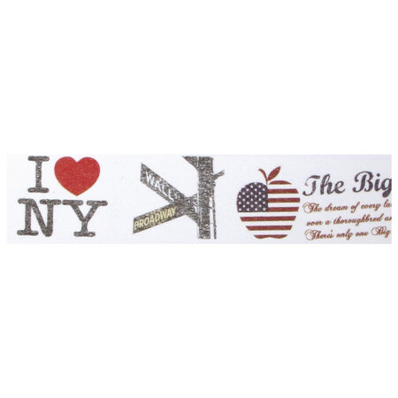 Washi Tape New York City  30mm  Rouleau 15m