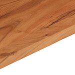 vidaXL Dessus de table 80x20x3 8 cm rectangulaire bois massif d'acacia