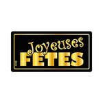 Étiquette cadeau adhésive plaisir d'offrir ø 30 mm (lot de 500)