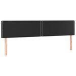 vidaXL Cadre de lit sans matelas noir 120x190 cm similicuir