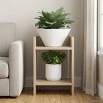 vidaXL Support de Plante Chêne Sonoma 30 x 30 x 40 cm