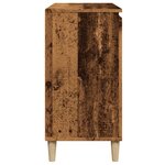 vidaXL Buffet vieux bois 102x35x70 cm bois d'ingénierie