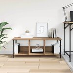 vidaXL Étagère Chêne artisanal 102 x 32 x 40 5 cm Bois d'ingénierie