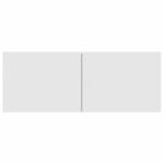 vidaXL Meubles TV 2 Pièces blanc 80x30x30 cm bois d'ingénierie