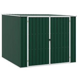 vidaXL Abri de jardin Vert 195x198x159 cm Acier galvanisé