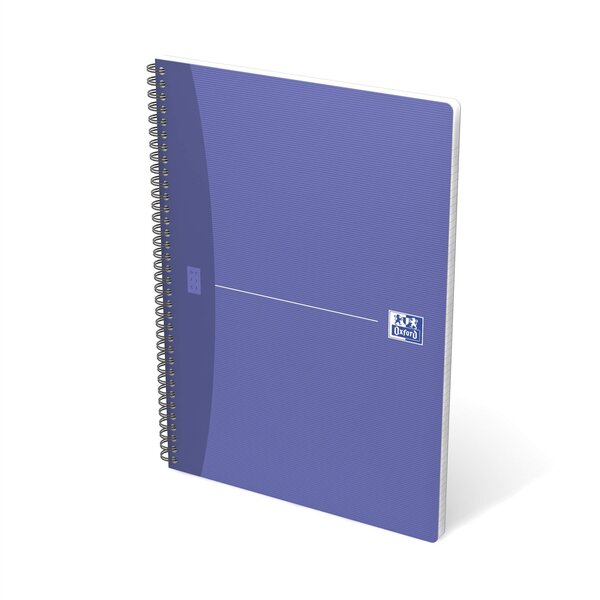 Cahier reliure spirale 21 x 29 7 cm 180 pages ligné 7 mm papier 90g OXFORD