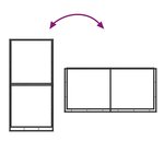 vidaXL Portant de bois de chauffage noir 100x30x209 cm acier