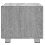 vidaXL Meuble TV Sonoma gris 120x40 5x35 cm Bois d'ingénierie