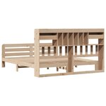 vidaXL Lit bibliothèque sans matelas 180x200 cm bois massif de pin