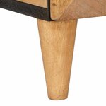 vidaXL Haut Armoire avec étagère Marron clair 40 x 33 x 110 cm